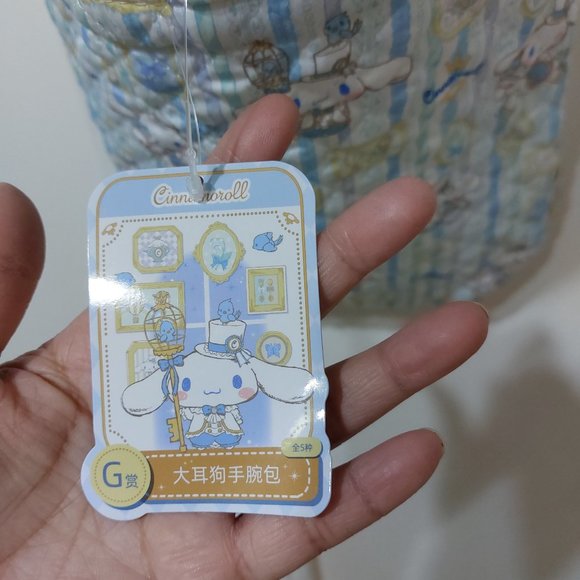 Super Cute Sanrio Cinnamoroll Over The Wrist One Handle Bag - Picture 7 of 8